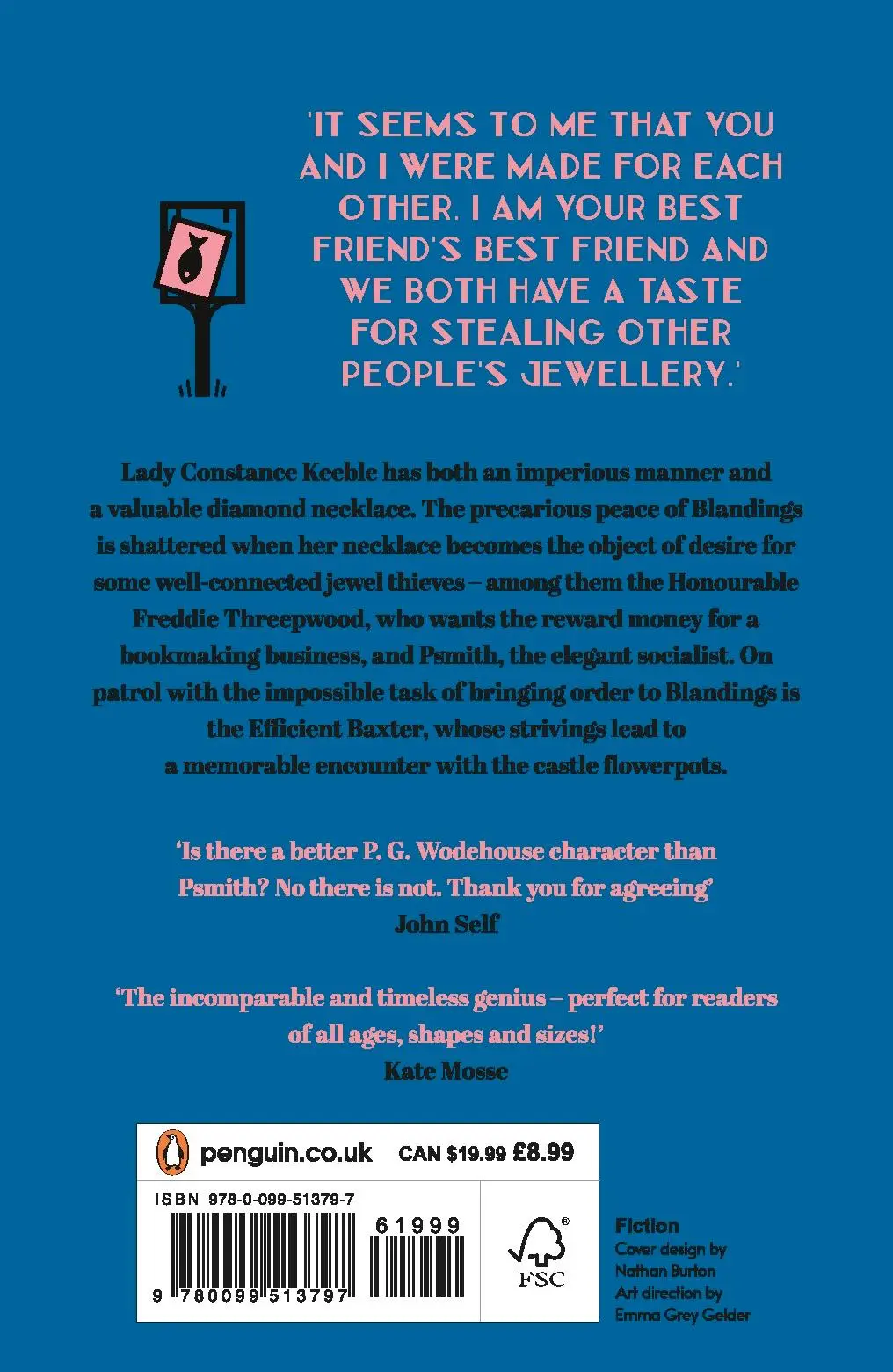 Rückseite: 9780099513797 | Leave it to Psmith | P. G. Wodehouse | Taschenbuch | 326 S. | Englisch