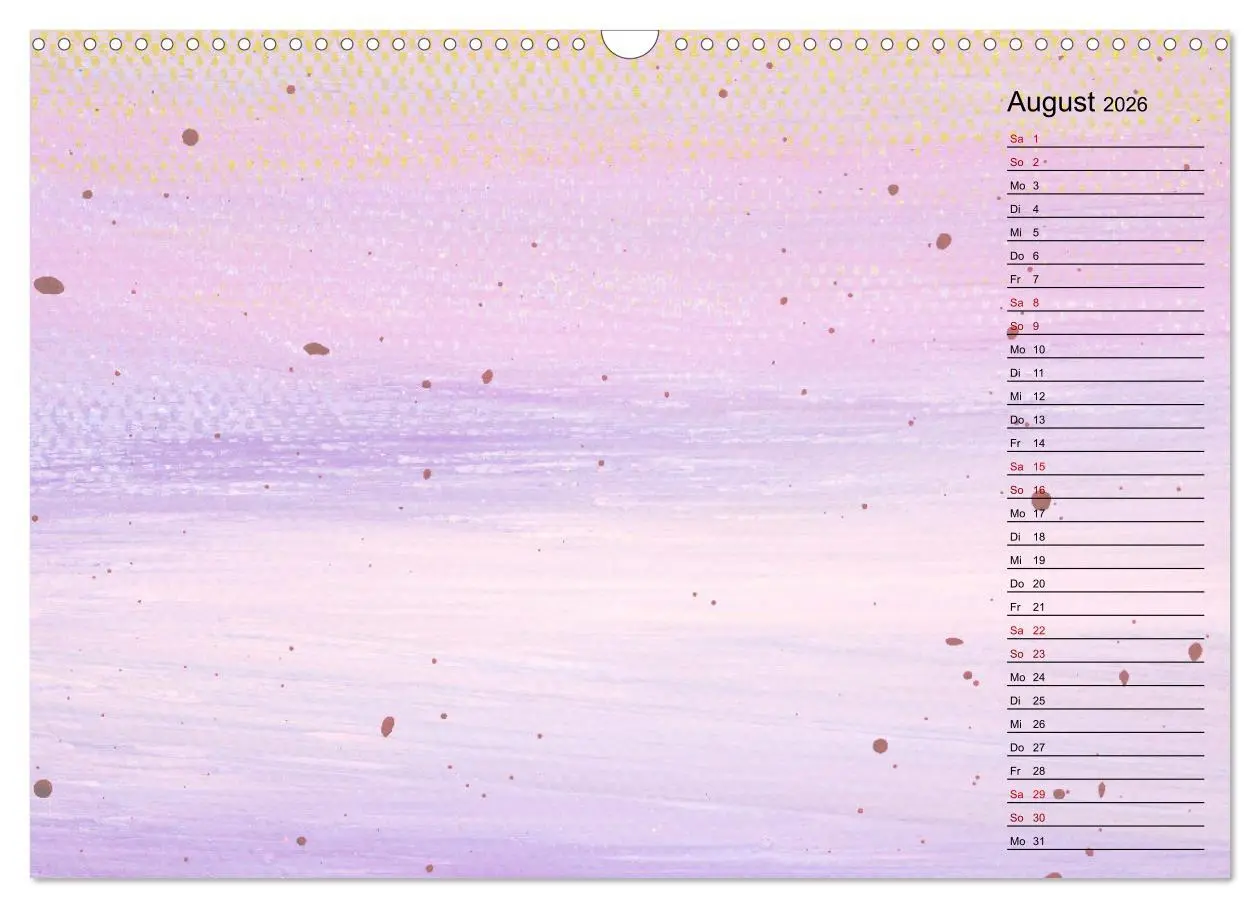 Bild: 9783457523797 | Pastellbunter DIY-Bastelkalender (Wandkalender 2026 DIN A3 quer),...