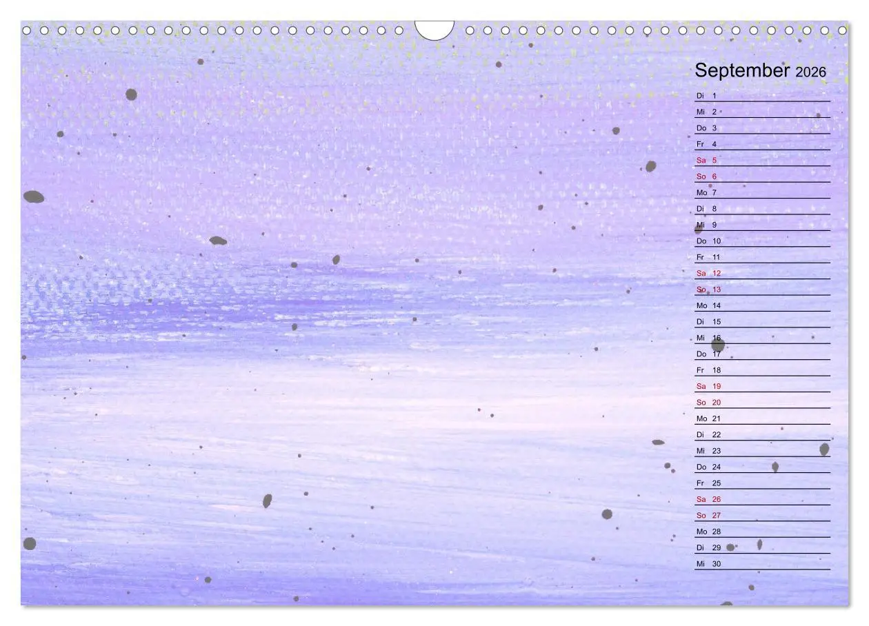 Bild: 9783457523797 | Pastellbunter DIY-Bastelkalender (Wandkalender 2026 DIN A3 quer),...