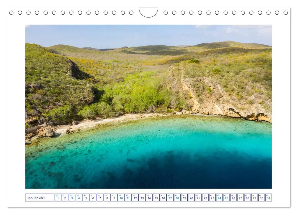 Bild: 9783457763797 | Strand und Meer auf Curaçao (Wandkalender 2026 DIN A4 quer),...