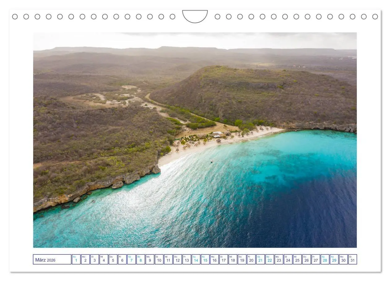 Bild: 9783457763797 | Strand und Meer auf Curaçao (Wandkalender 2026 DIN A4 quer),...