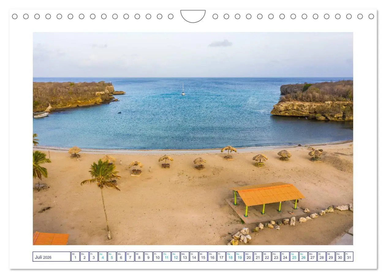 Bild: 9783457763797 | Strand und Meer auf Curaçao (Wandkalender 2026 DIN A4 quer),...