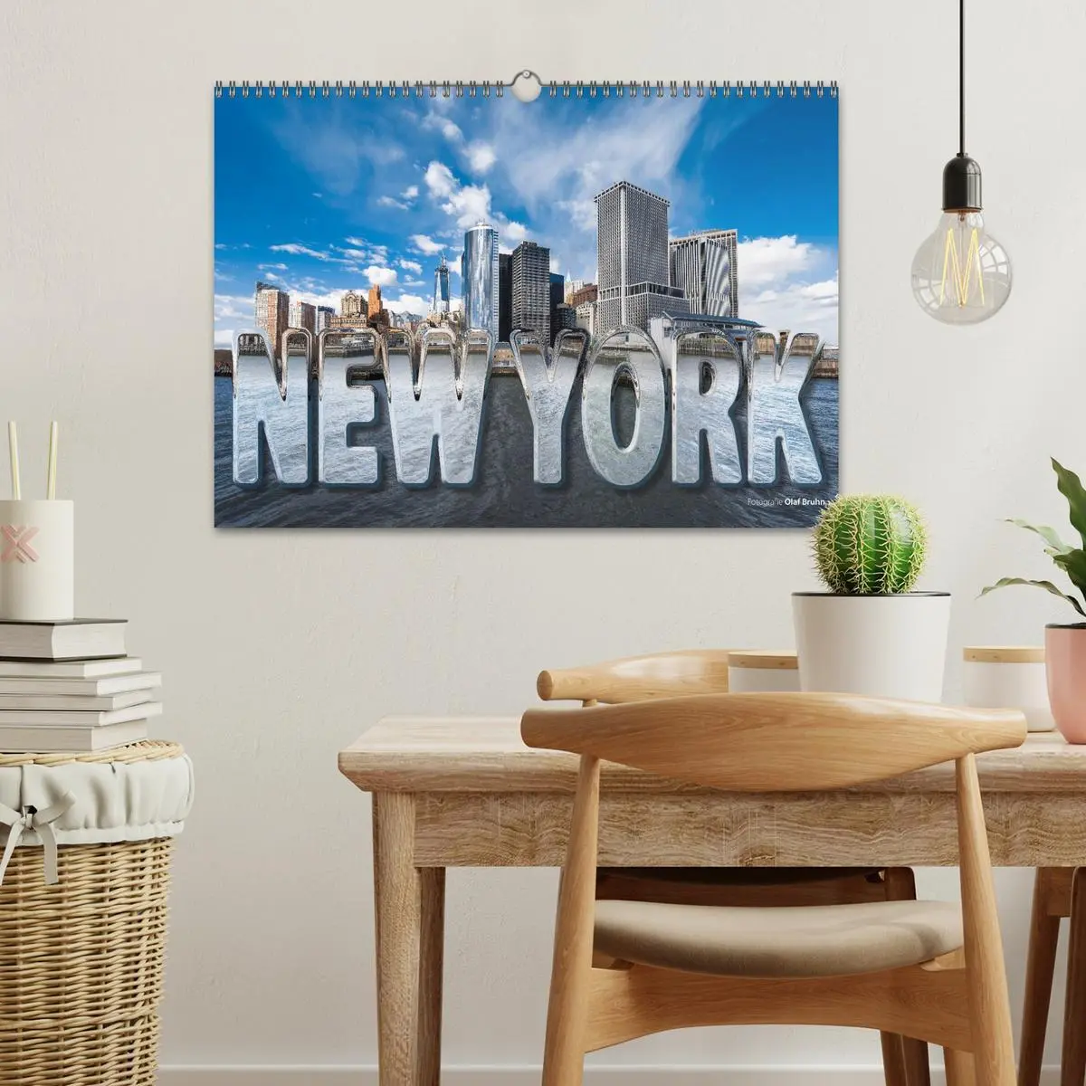Bild: 9783516163797 | New York (Wandkalender 2026 DIN A3 quer), CALVENDO Monatskalender