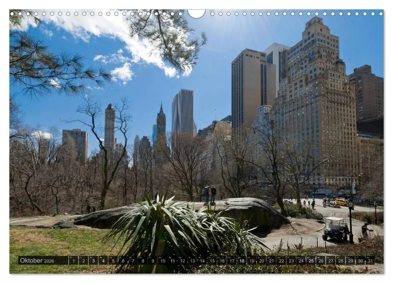 Bild: 9783516163797 | New York (Wandkalender 2026 DIN A3 quer), CALVENDO Monatskalender