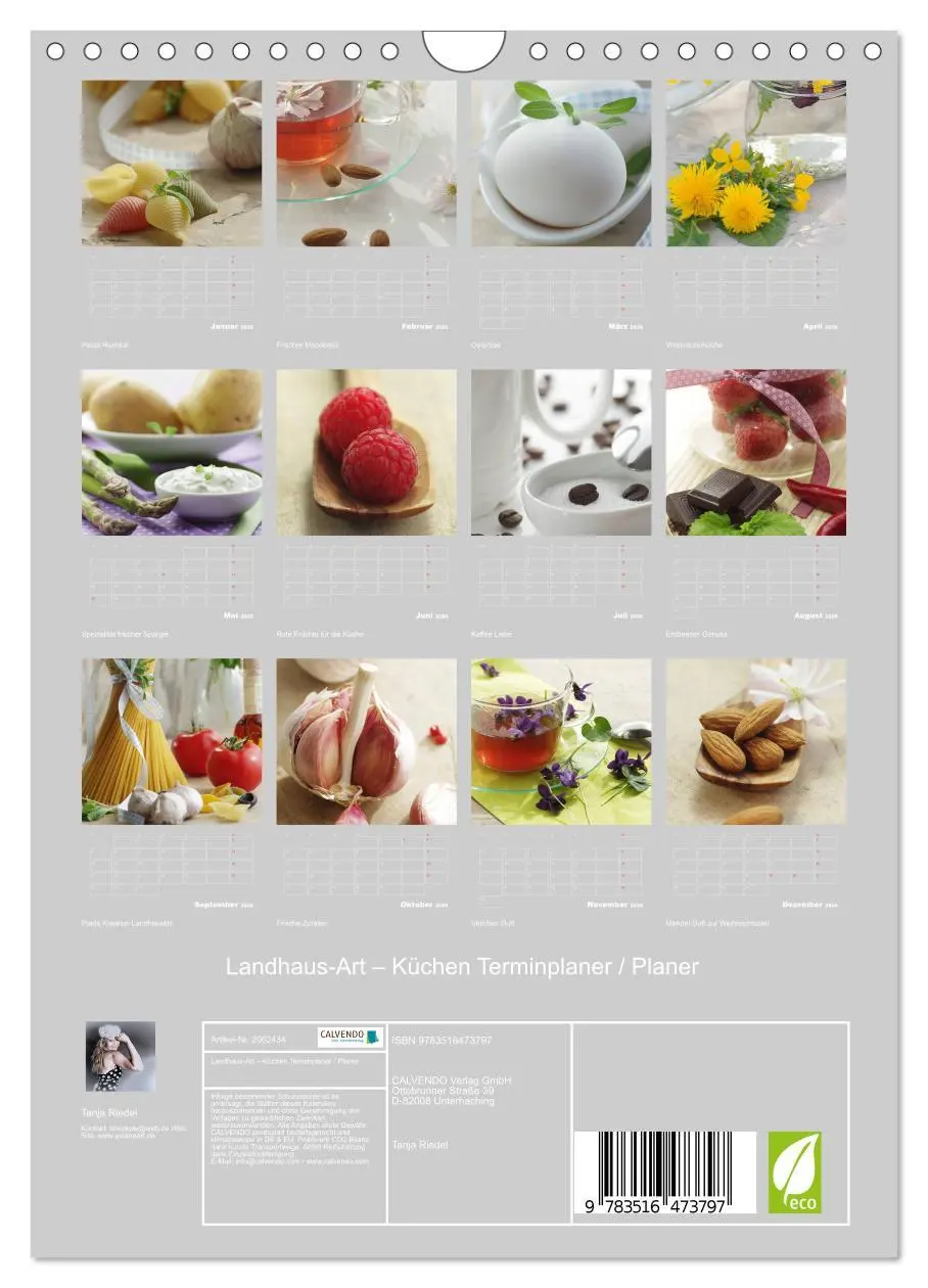 Bild: 9783516473797 | Landhaus-Art - Küchen Terminplaner / Planer (Wandkalender 2026 DIN...