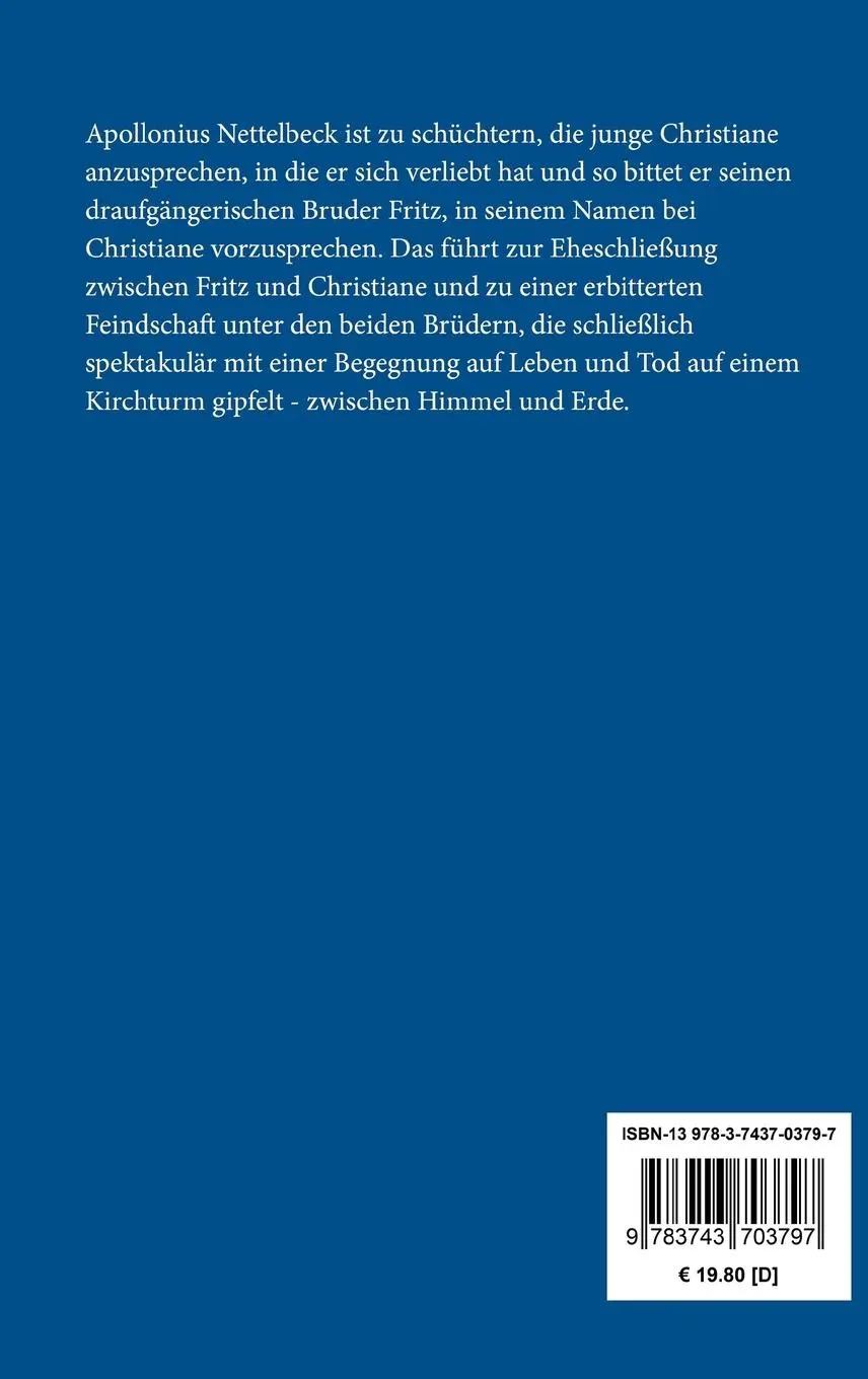 Rückseite: 9783743703797 | Zwischen Himmel und Erde | Otto Ludwig | Buch | 176 S. | Deutsch