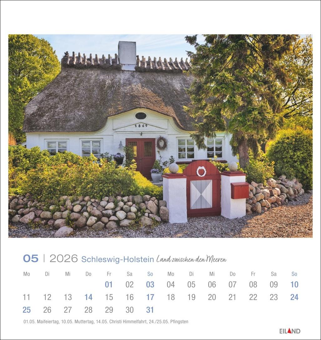 Bild: 9783964023797 | Schleswig-Holstein Postkartenkalender 2026 - Land zwischen den Meeren