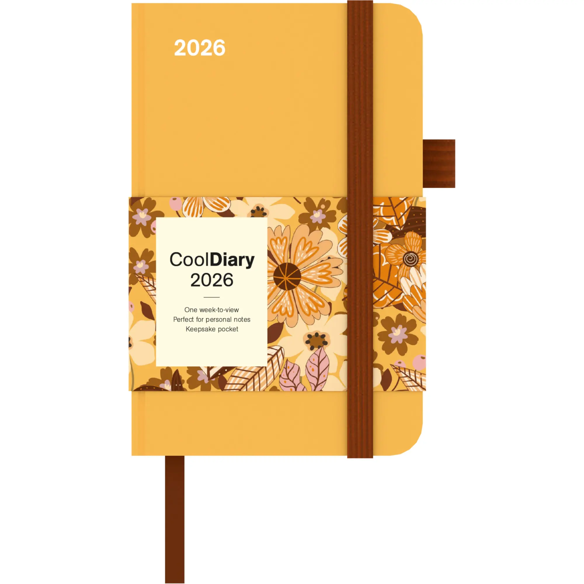 Cover: 4069095003897 | Ray Flower 2026 - Diary - Buchkalender - Taschenkalender - 9x14 | 2026