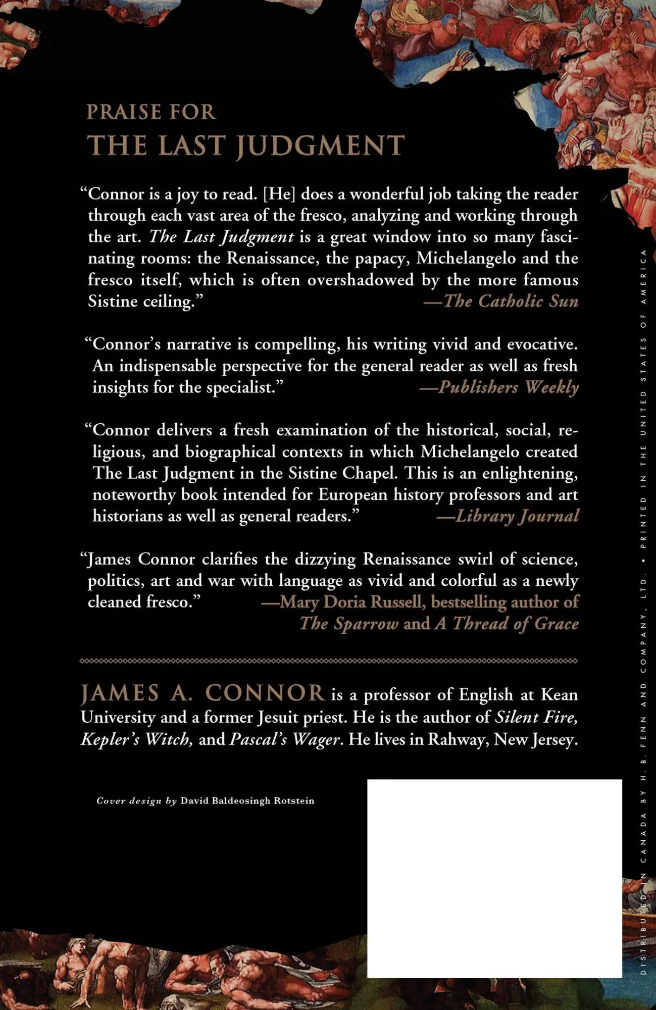 Rückseite: 9780230623897 | LAST JUDGMENT | James A. Connor | Taschenbuch | Englisch | 2010