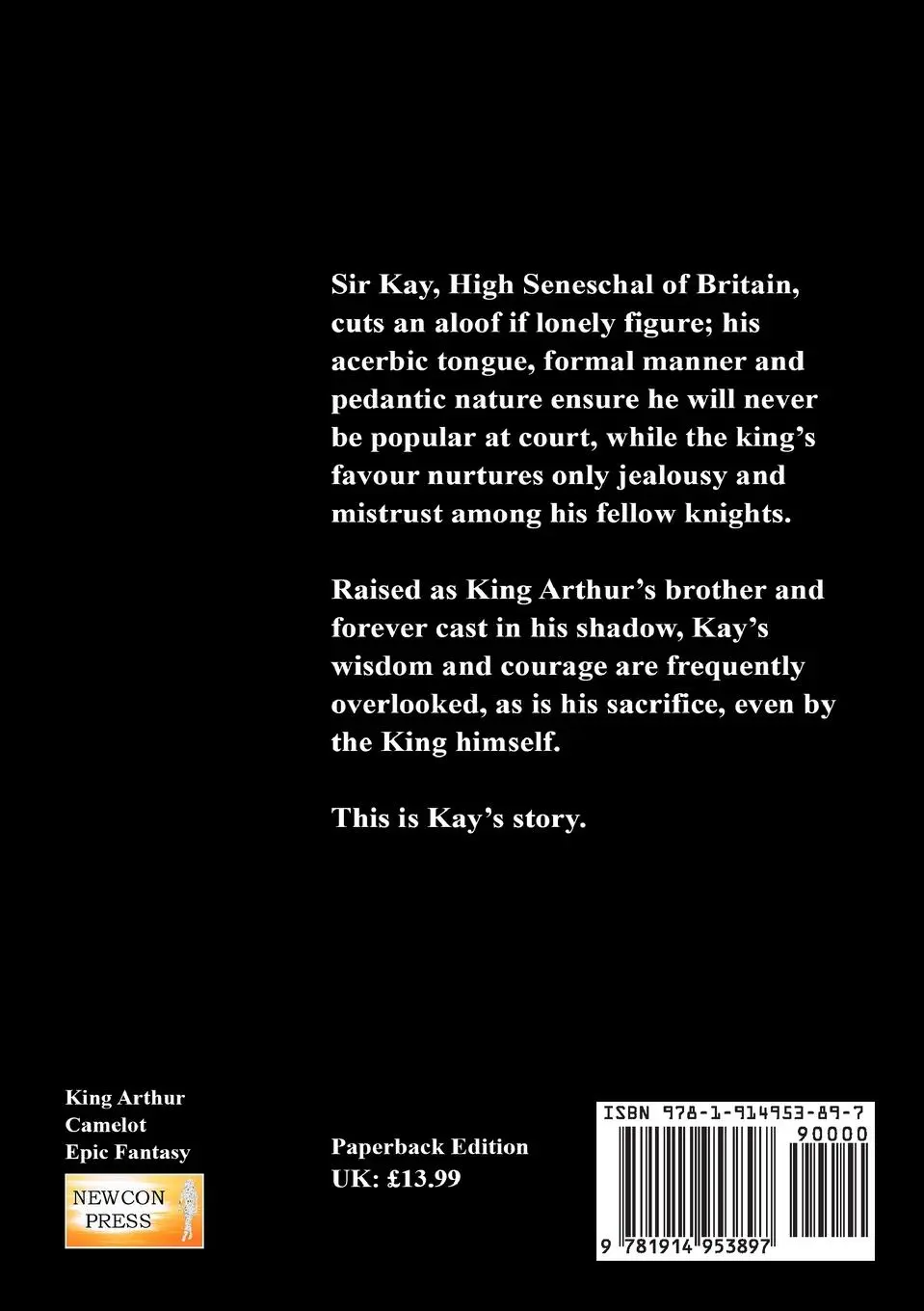 Rückseite: 9781914953897 | The Last Knight of Camelot | Cherith Baldry | Taschenbuch | Englisch