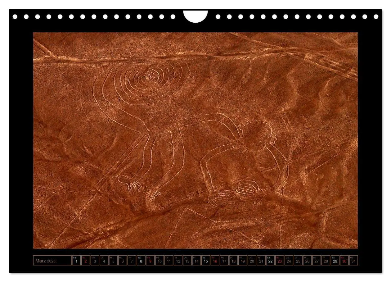 Bild: 9783435803897 | Die NAZCA Linien - Geheimnisvolle Figuren (Wandkalender 2025 DIN A4...