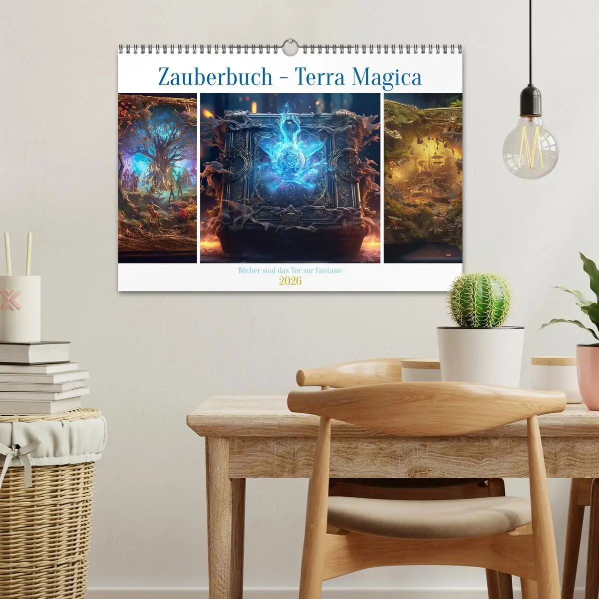 Bild: 9783457513897 | Zauberbuch - Terra Magica (Wandkalender 2026 DIN A3 quer), CALVENDO...