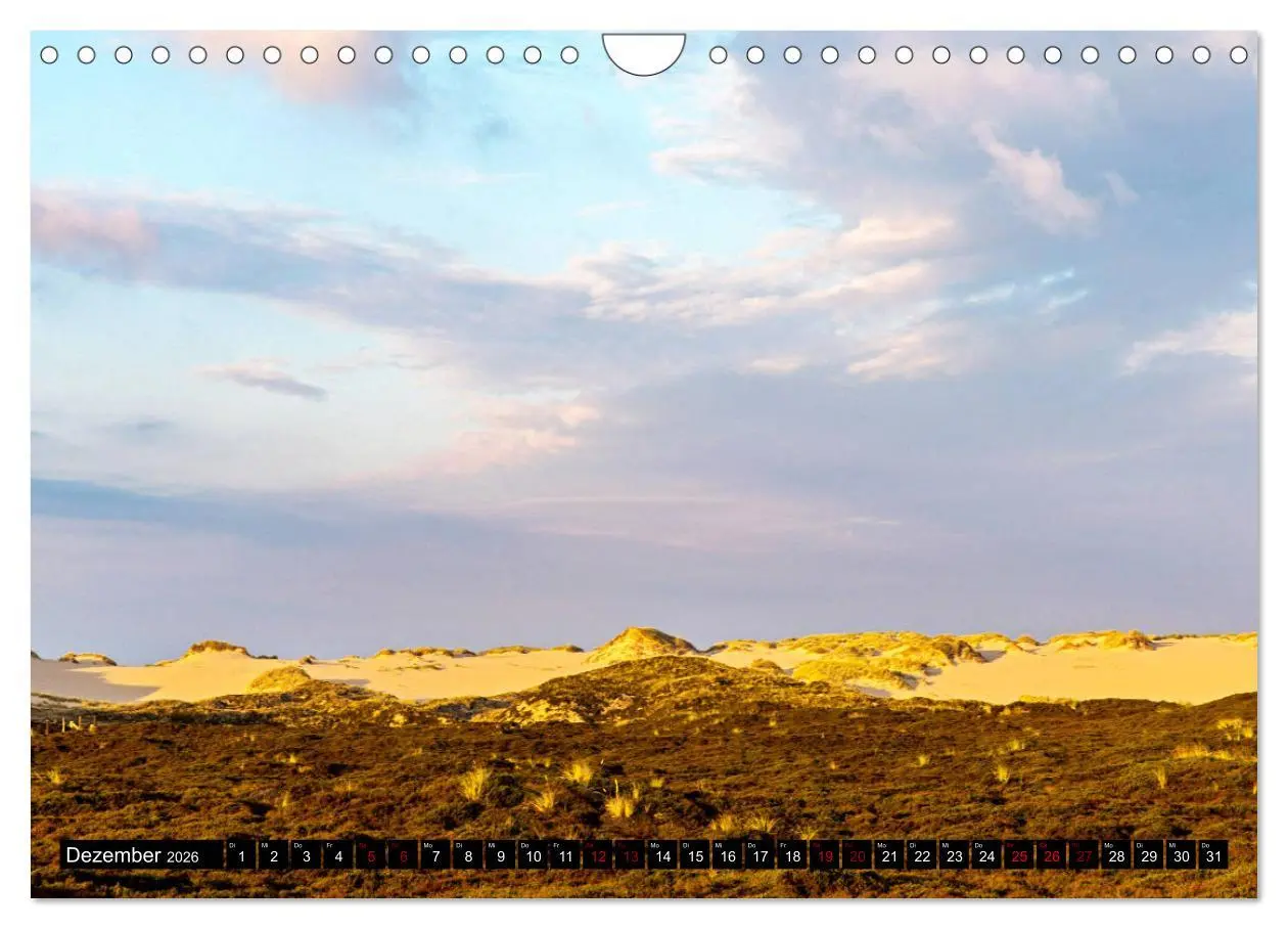 Bild: 9783457823897 | Magisches Sylt (Wandkalender 2026 DIN A4 quer), CALVENDO...