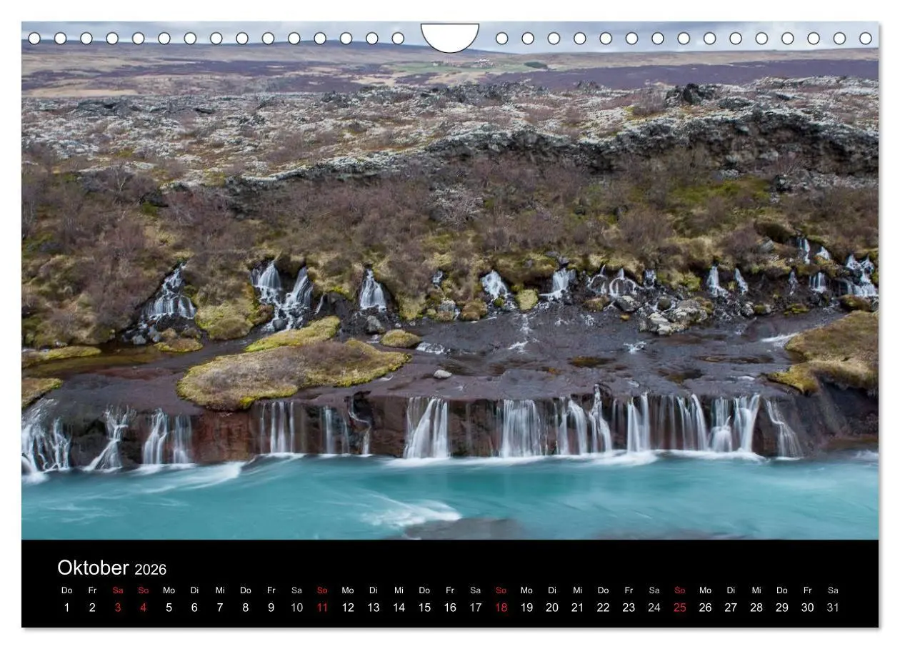 Bild: 9783457993897 | Eindrücklich Island 2026 (Wandkalender 2026 DIN A4 quer), CALVENDO...