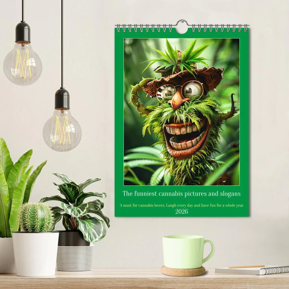 Bild: 9783516533897 | The funniest cannabis pictures and slogans (Wall Calendar 2026 DIN...