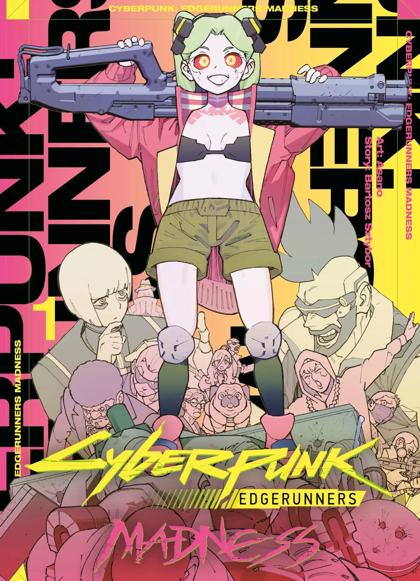 Cover: 9783741643897 | Cyberpunk 2077: Edgerunners (Manga) 01 | Bartosz Sztybor (u. a.)