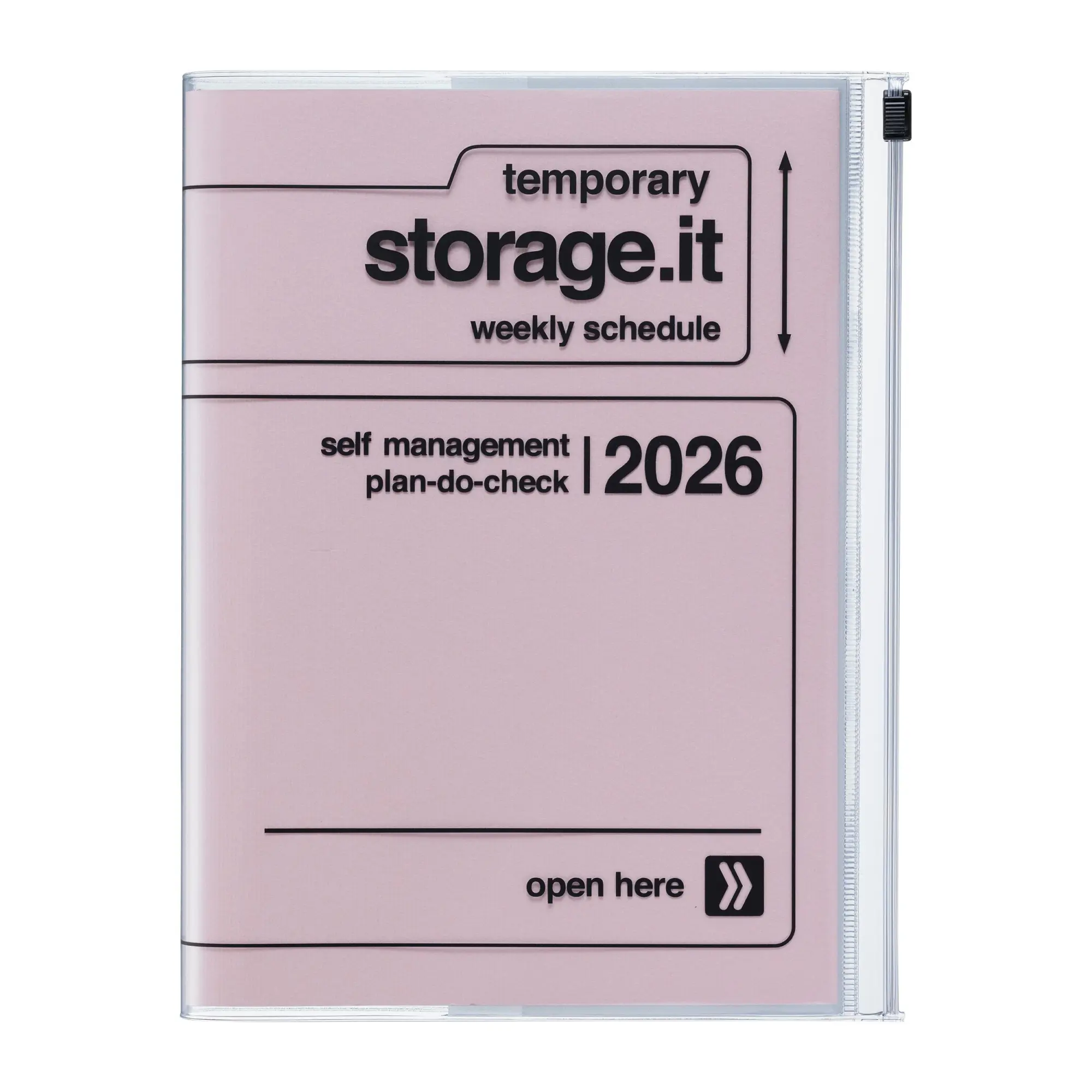 Cover: 4550045143997 | MARK'S 2025/26 Taschenkalender, A5 Storage.it // Pink | MARK'S Inc.