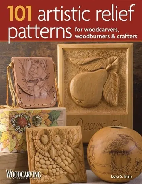 Cover: 9781565233997 | 101 Artistic Relief Patterns for Woodcarvers, Woodburners &amp; Crafters