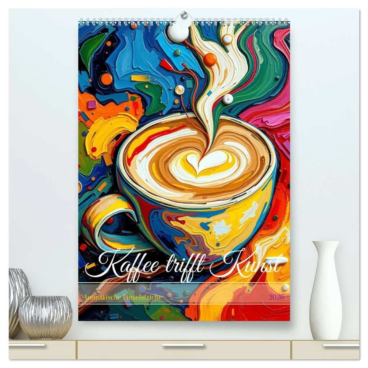 Cover: 9783457293997 | Kaffee trifft Kunst - Aromatische Pinselstriche (hochwertiger...