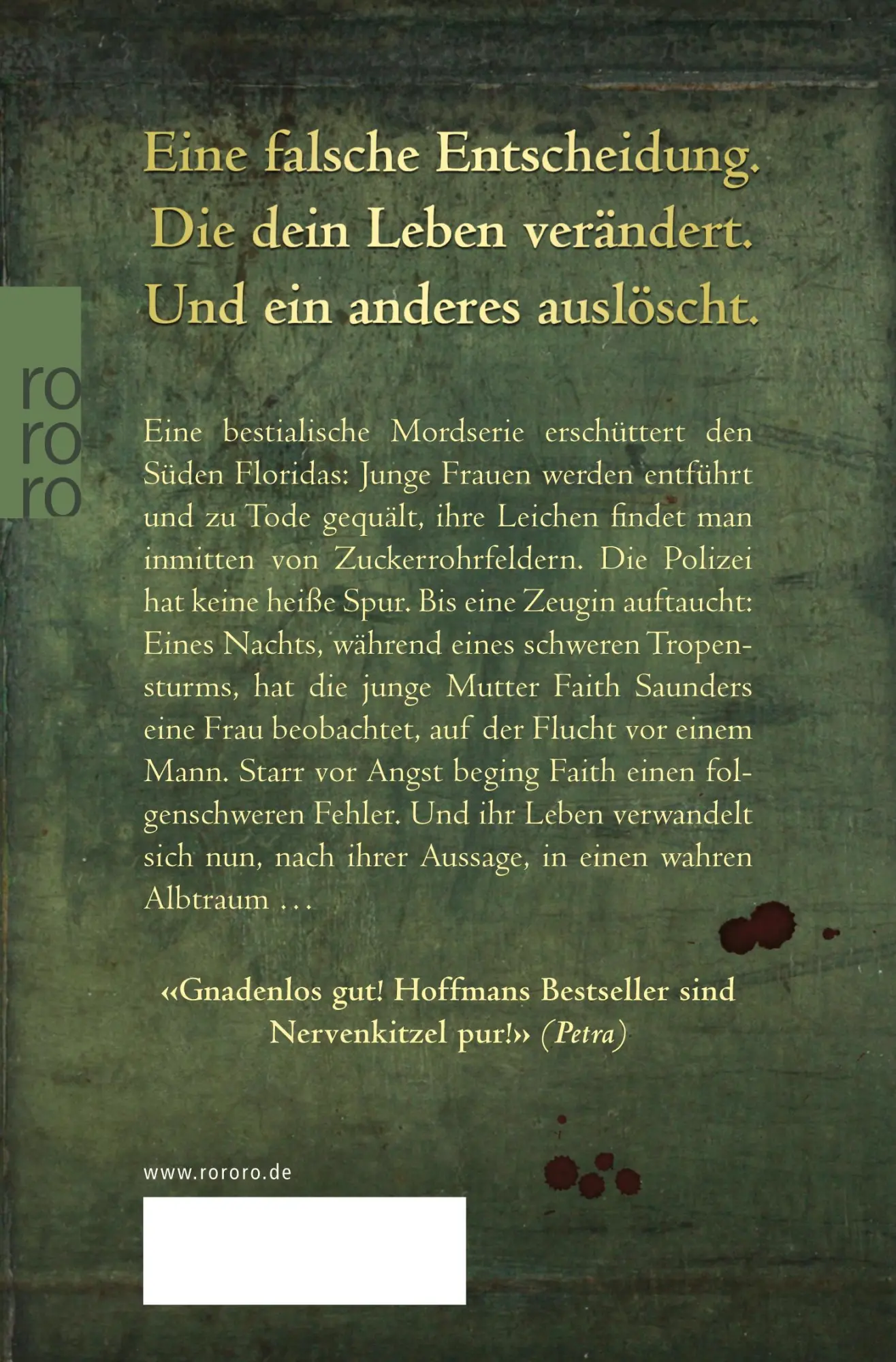 Rückseite: 9783499253997 | Samariter | Jilliane Hoffman | Taschenbuch | 480 S. | Deutsch | 2016