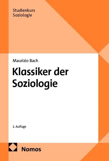 Cover: 9783756033997 | Klassiker der Soziologie | Maurizio Bach | Taschenbuch | 180 S. | 2026