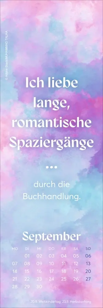Bild: 9783756413997 | Romance Lesezeichen &amp; Kalender 2026 | Kalender | Geblockt | 13 S.