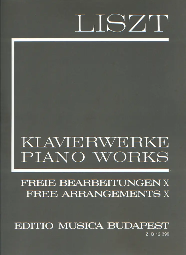 Cover: 9790080123997 | Freie Bearbeitungen 10 | Franz Liszt | EMB Liszt Works | Buch | 2002