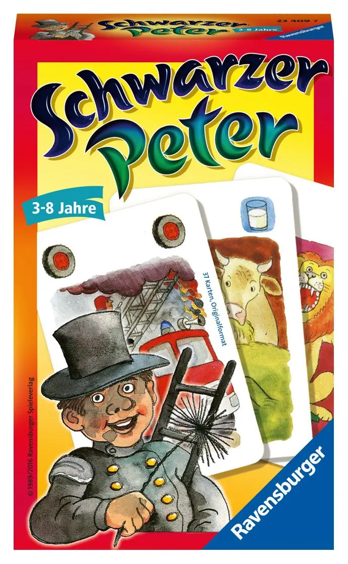 Cover: 4005556234097 | Schwarzer Peter | Spiel | 23409 | Deutsch | 2016 | EAN 4005556234097