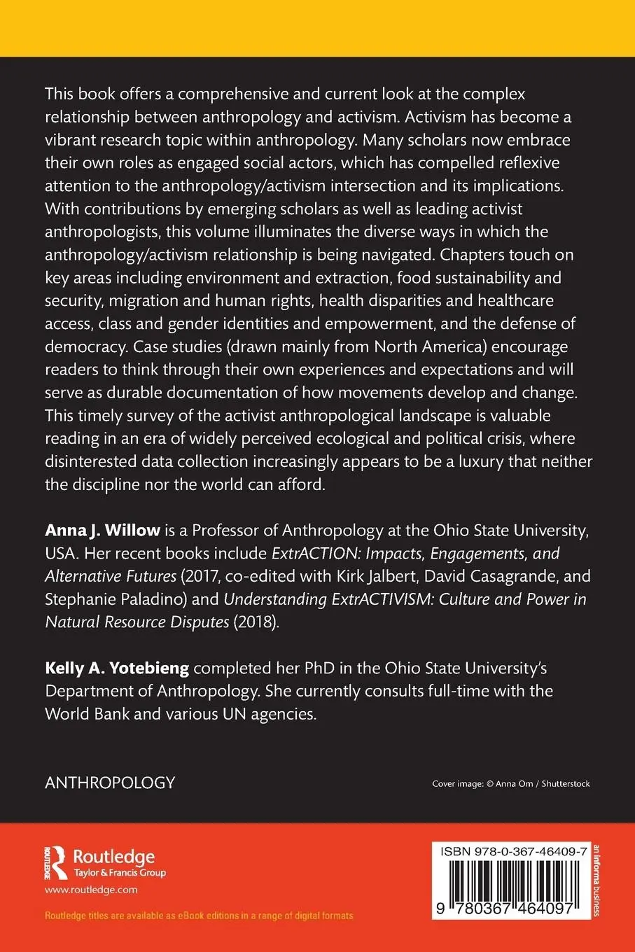 Rückseite: 9780367464097 | Anthropology and Activism | New Contexts, New Conversations | Buch