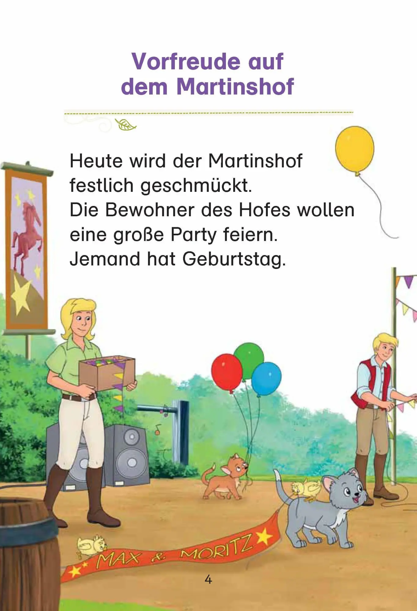 Bild: 9783129494097 | Bibi &amp; Tina - Die große Pony-Party | Leseanfänger 1. Klasse | Buch