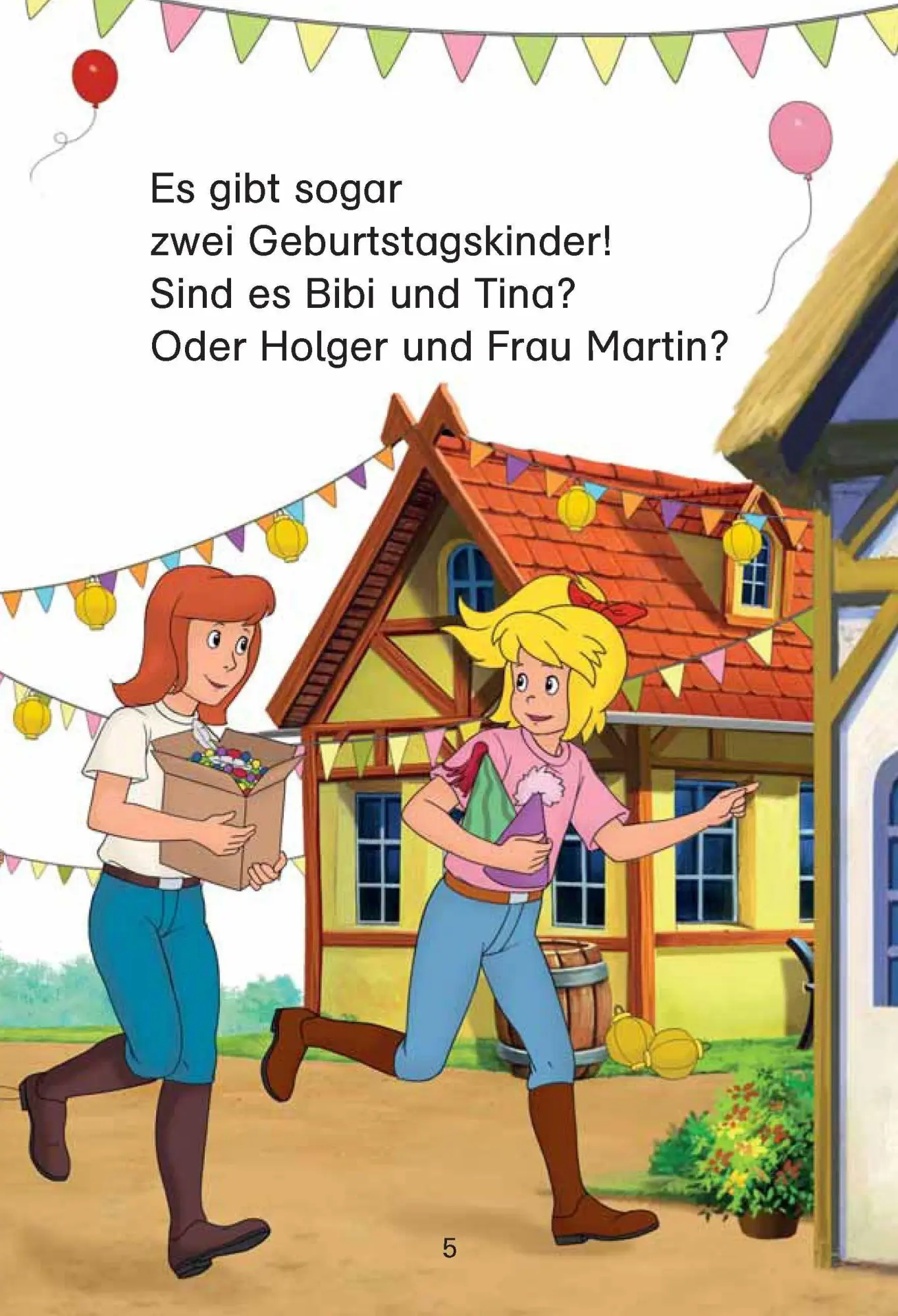 Bild: 9783129494097 | Bibi &amp; Tina - Die große Pony-Party | Leseanfänger 1. Klasse | Buch