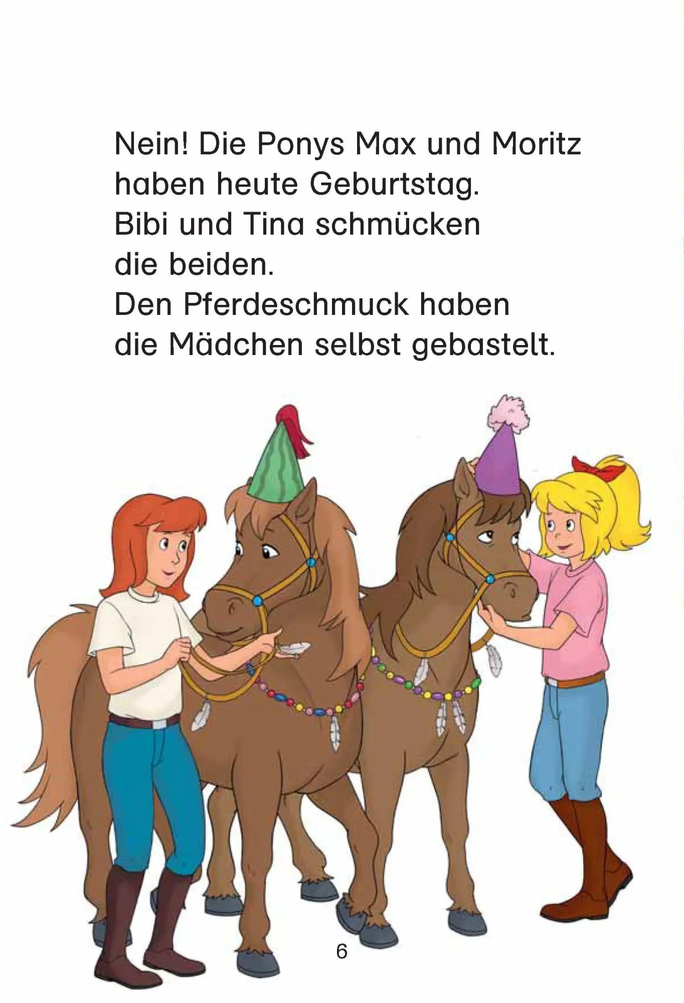 Bild: 9783129494097 | Bibi &amp; Tina - Die große Pony-Party | Leseanfänger 1. Klasse | Buch