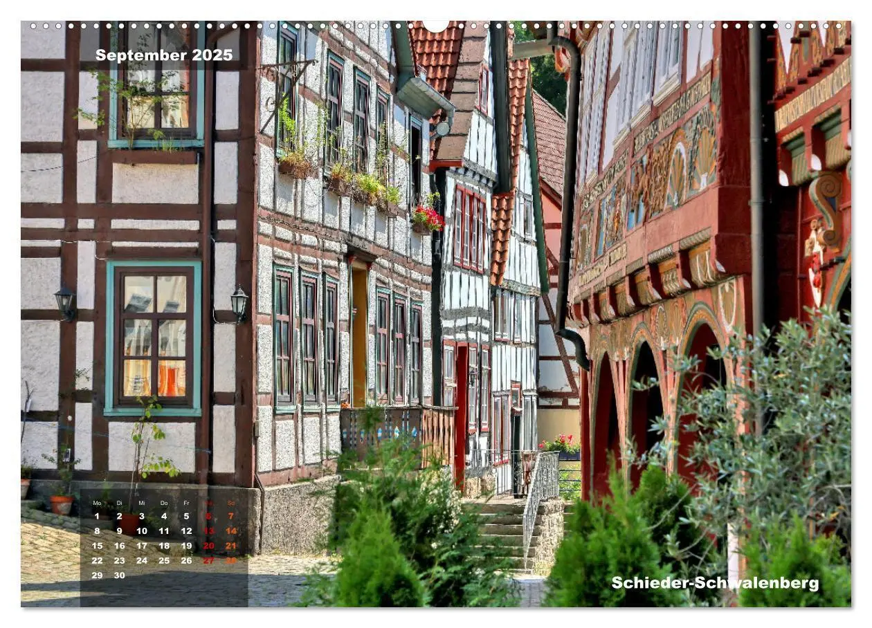 Bild: 9783383904097 | Märchenhaftes Weserbergland (Wandkalender 2025 DIN A2 quer),...