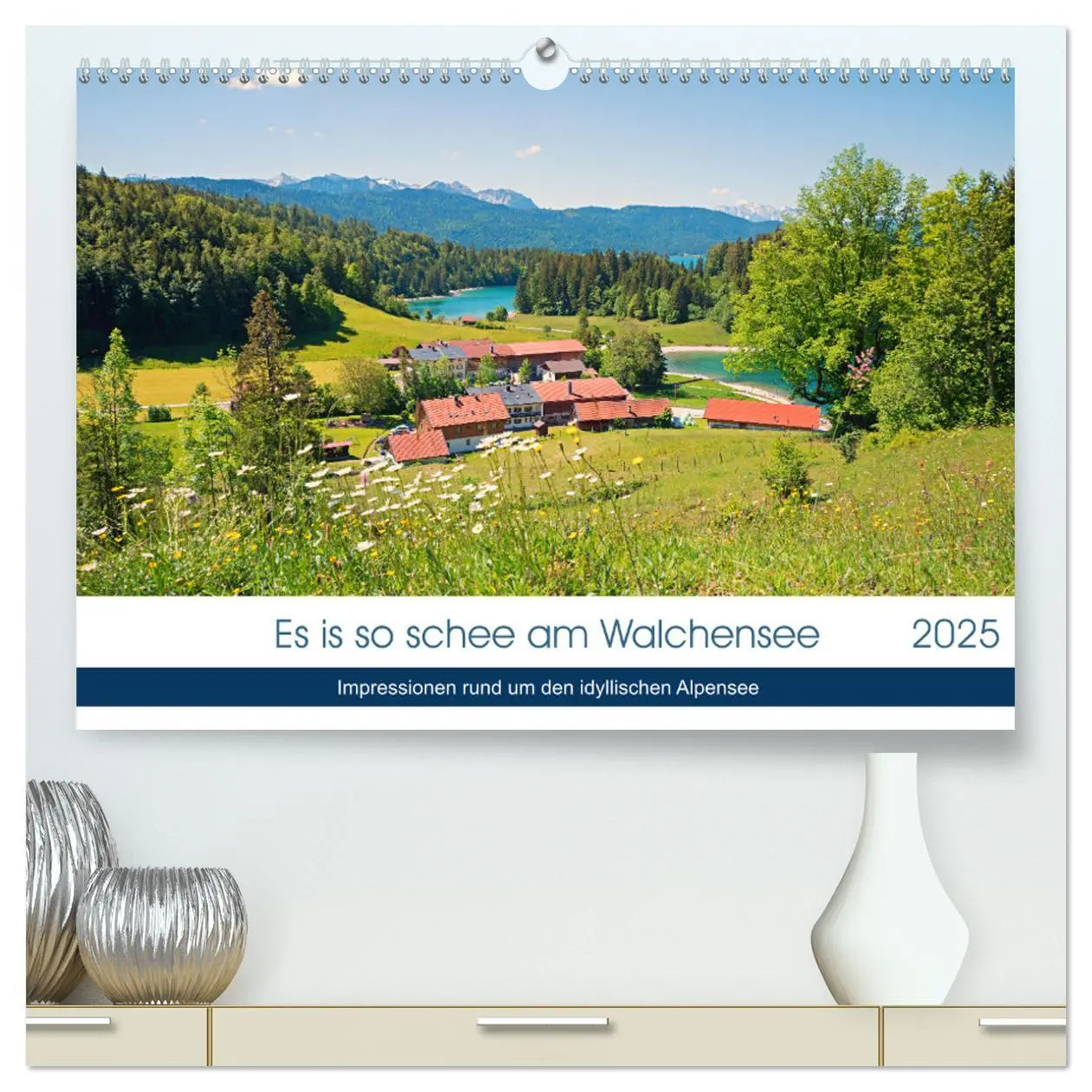 Cover: 9783435164097 | Es is so schee am Walchensee 2025 (hochwertiger Premium...