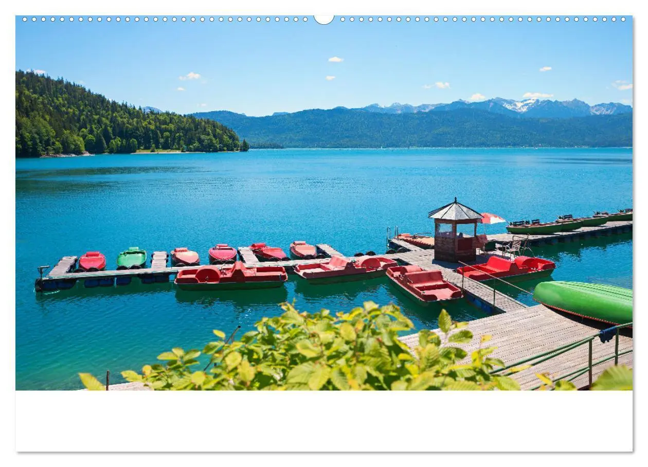 Bild: 9783435164097 | Es is so schee am Walchensee 2025 (hochwertiger Premium...