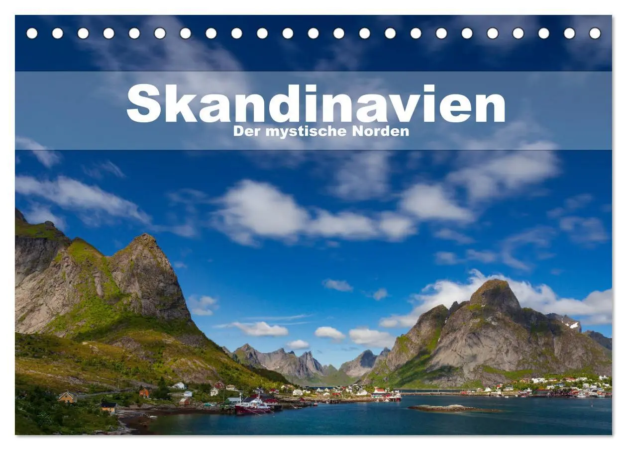 Cover: 9783516034097 | Skandinavien - Der mystische Norden (Tischkalender 2026 DIN A5...