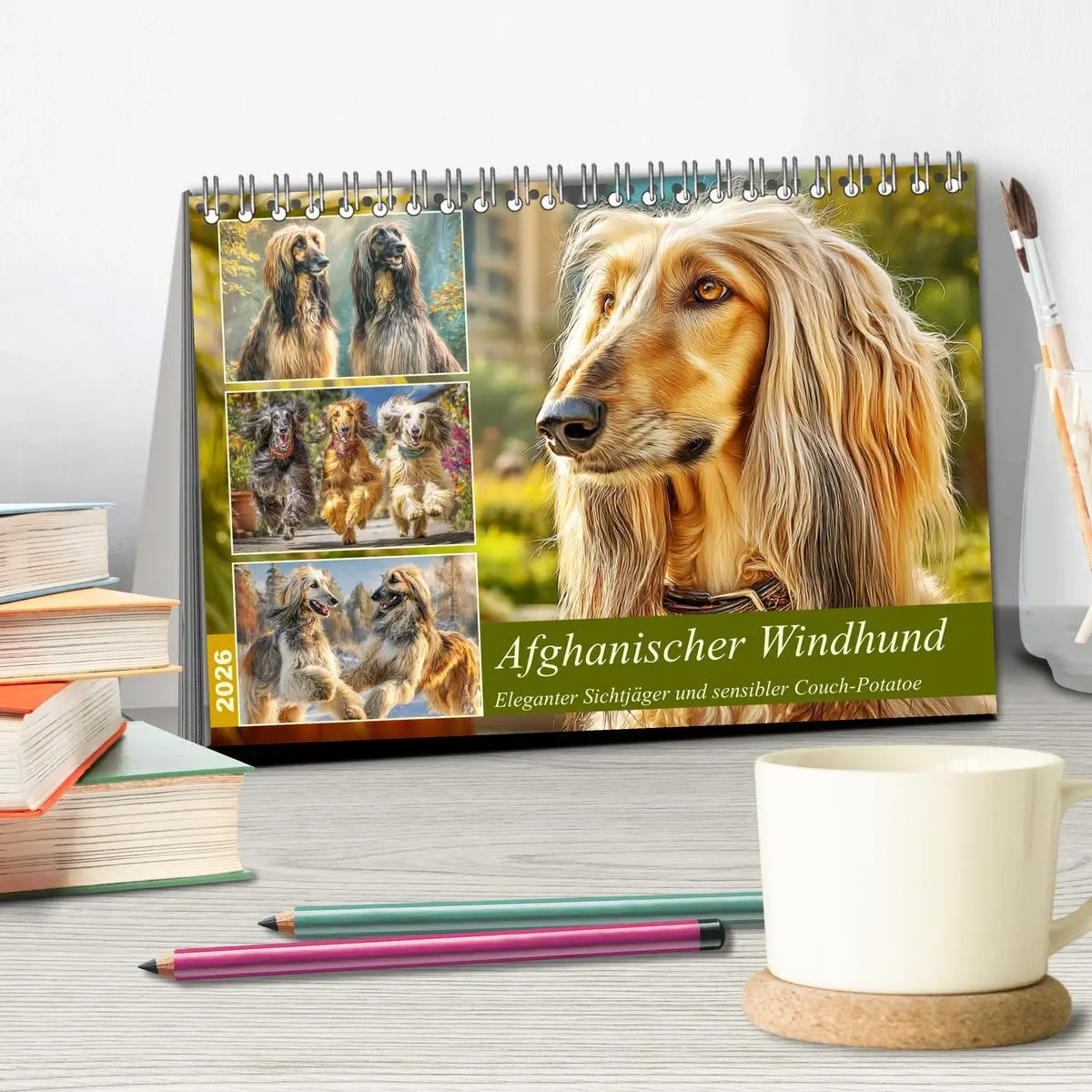 Bild: 9783516584097 | Afghanischer Windhund. Eleganter Sichtjäger und sensibler...