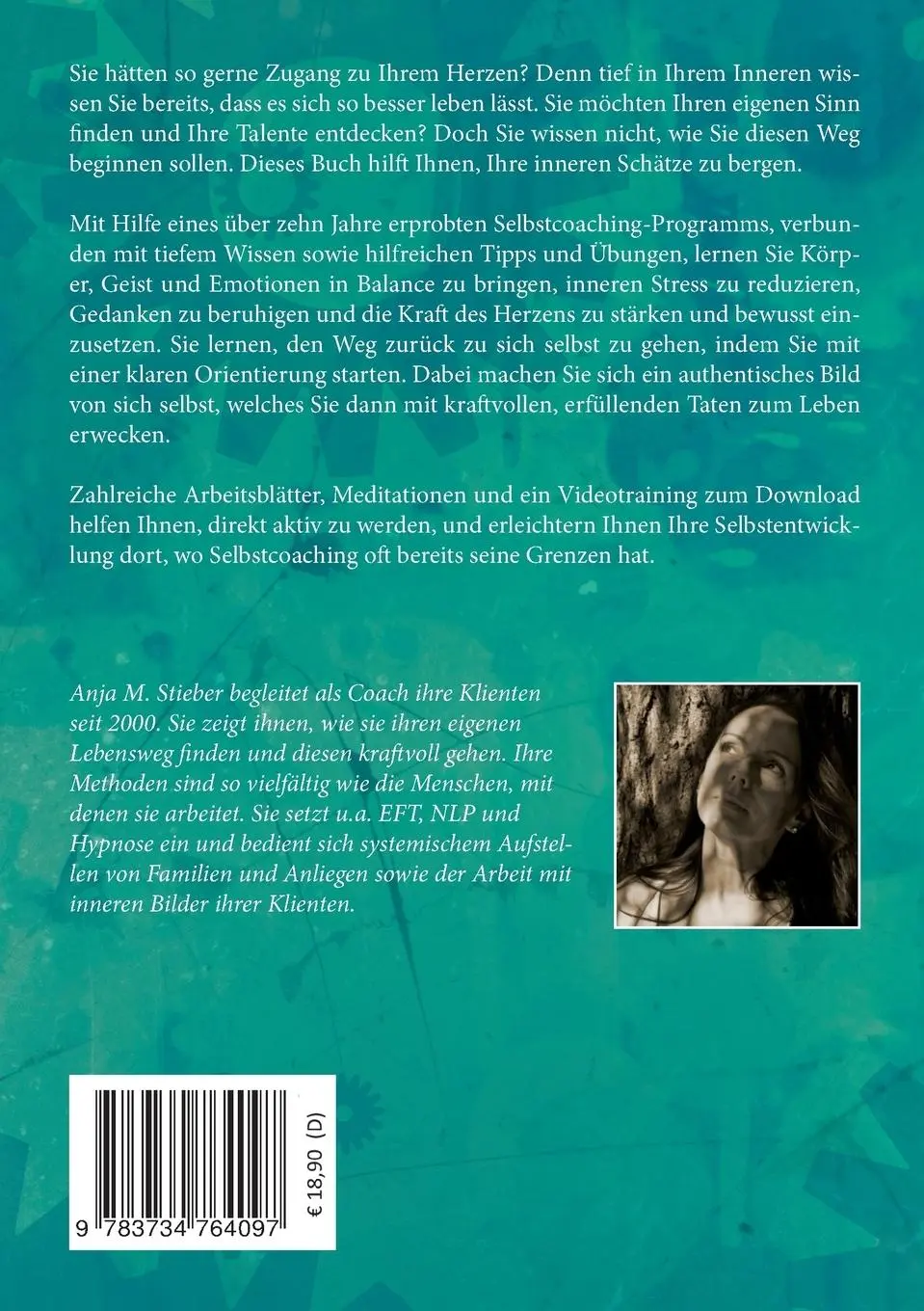 Rückseite: 9783734764097 | Endlich im Leben ankommen... vom Kopf ins Herz | Anja M. Stieber