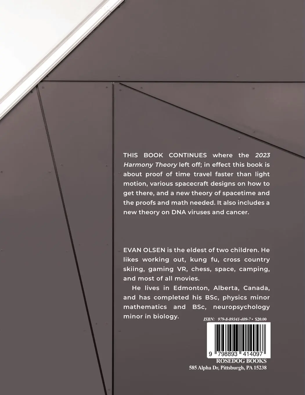 Rückseite: 9798893414097 | Harmony Theory | Evan Olsen | Taschenbuch | Englisch | 2024