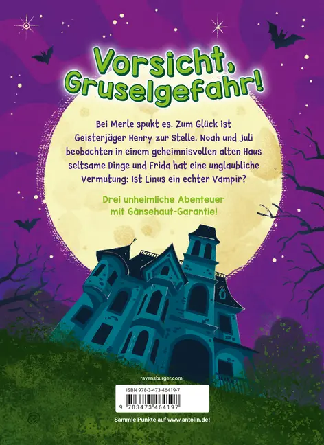 Bild: 9783473464197 | Vampire, Spuk und Geisterjäger - Schaurige Gruselgeschichten | Buch