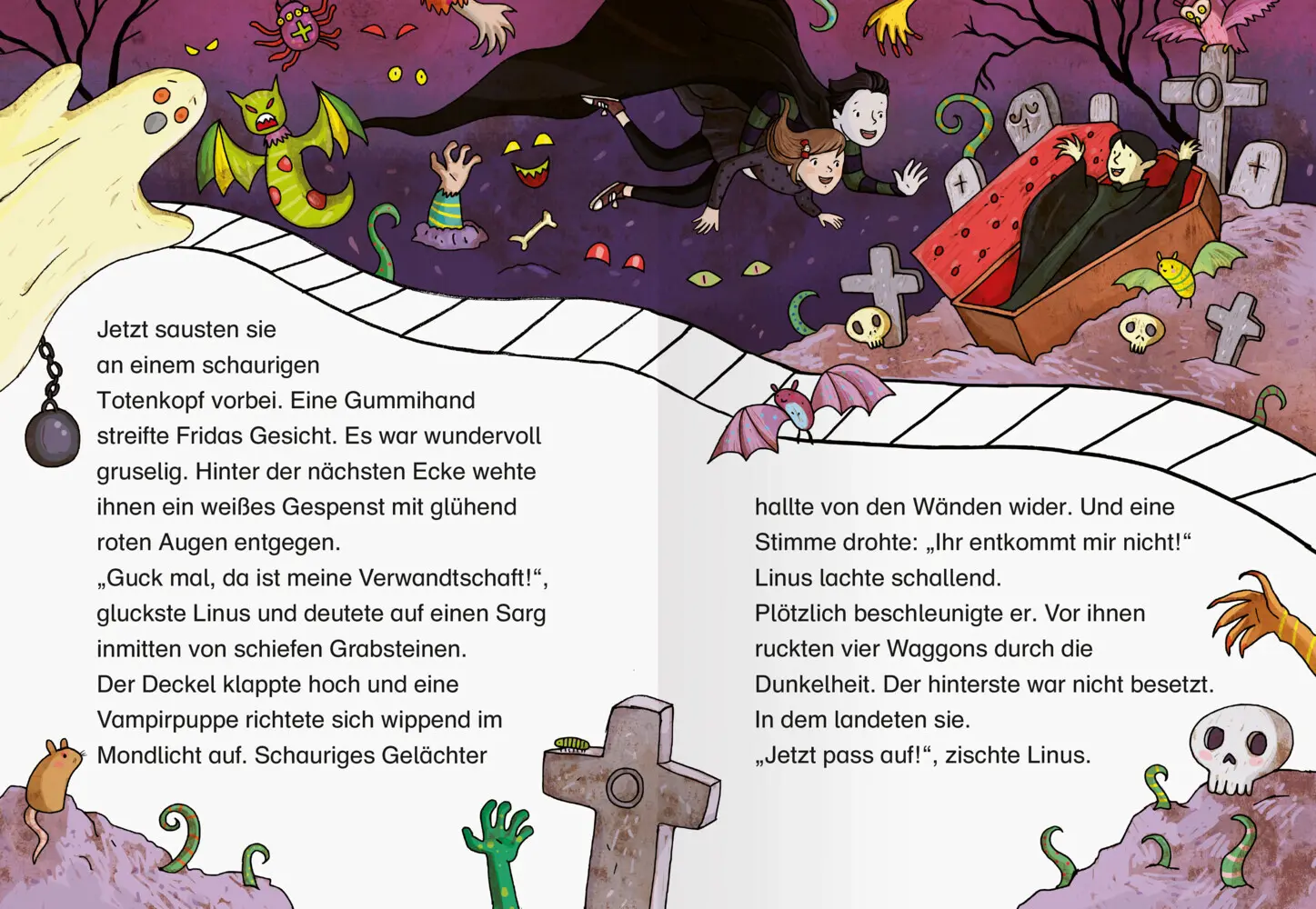 Bild: 9783473464197 | Vampire, Spuk und Geisterjäger - Schaurige Gruselgeschichten | Buch