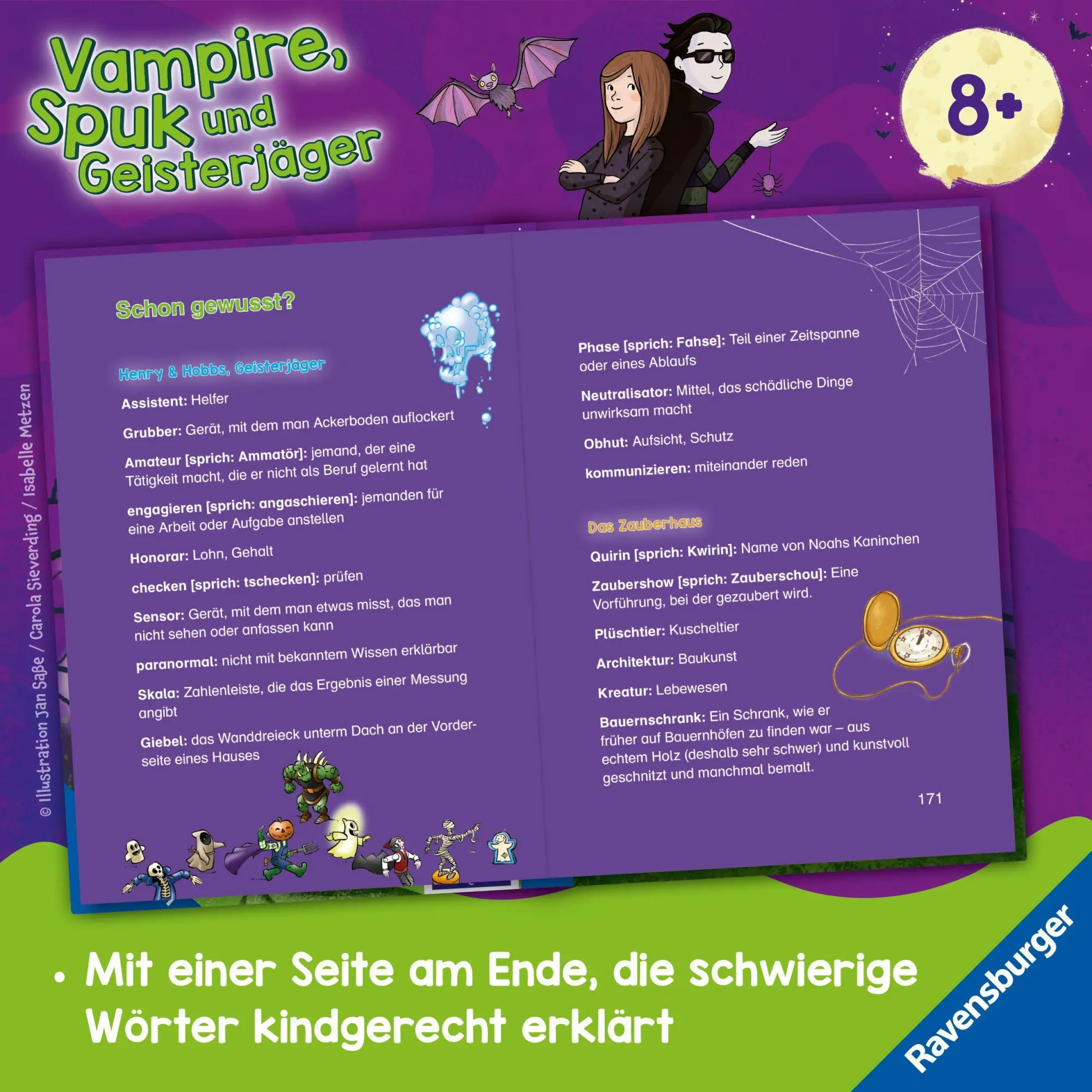 Bild: 9783473464197 | Vampire, Spuk und Geisterjäger - Schaurige Gruselgeschichten | Buch