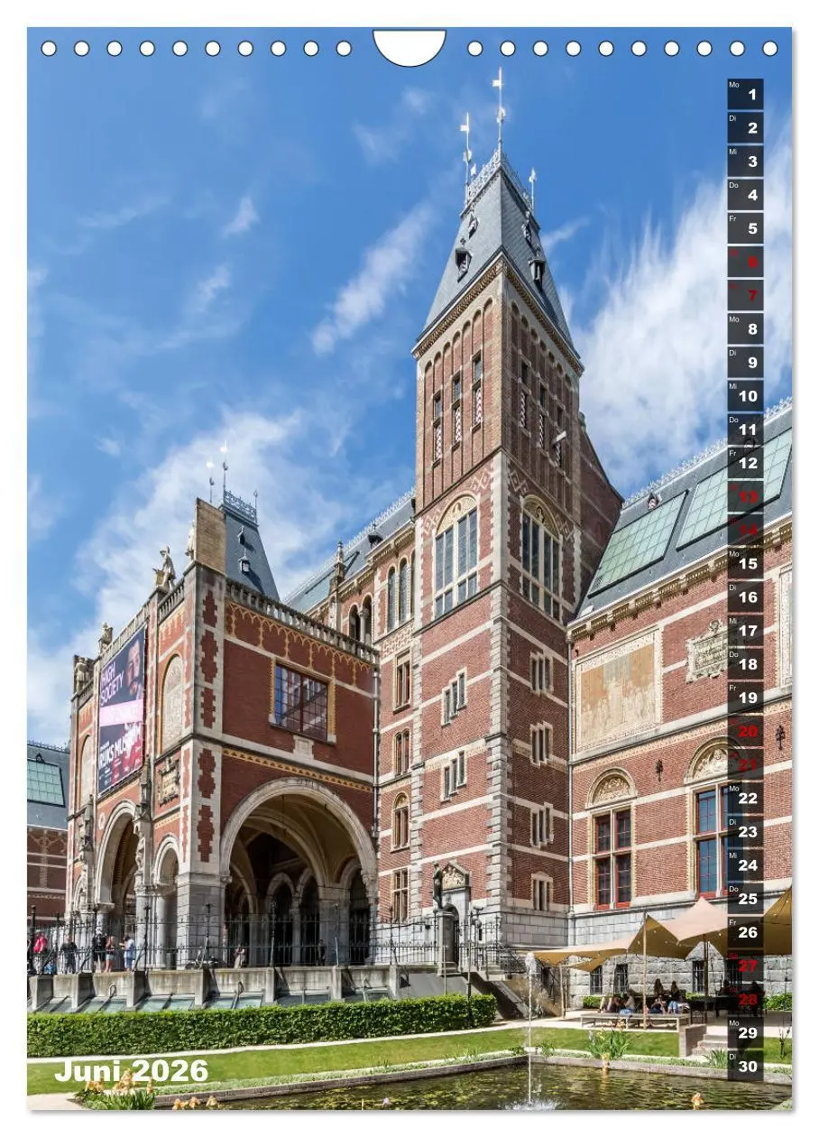 Bild: 9783516404197 | AMSTERDAM Charmantes Stadtherz (Wandkalender 2026 DIN A4 hoch),...
