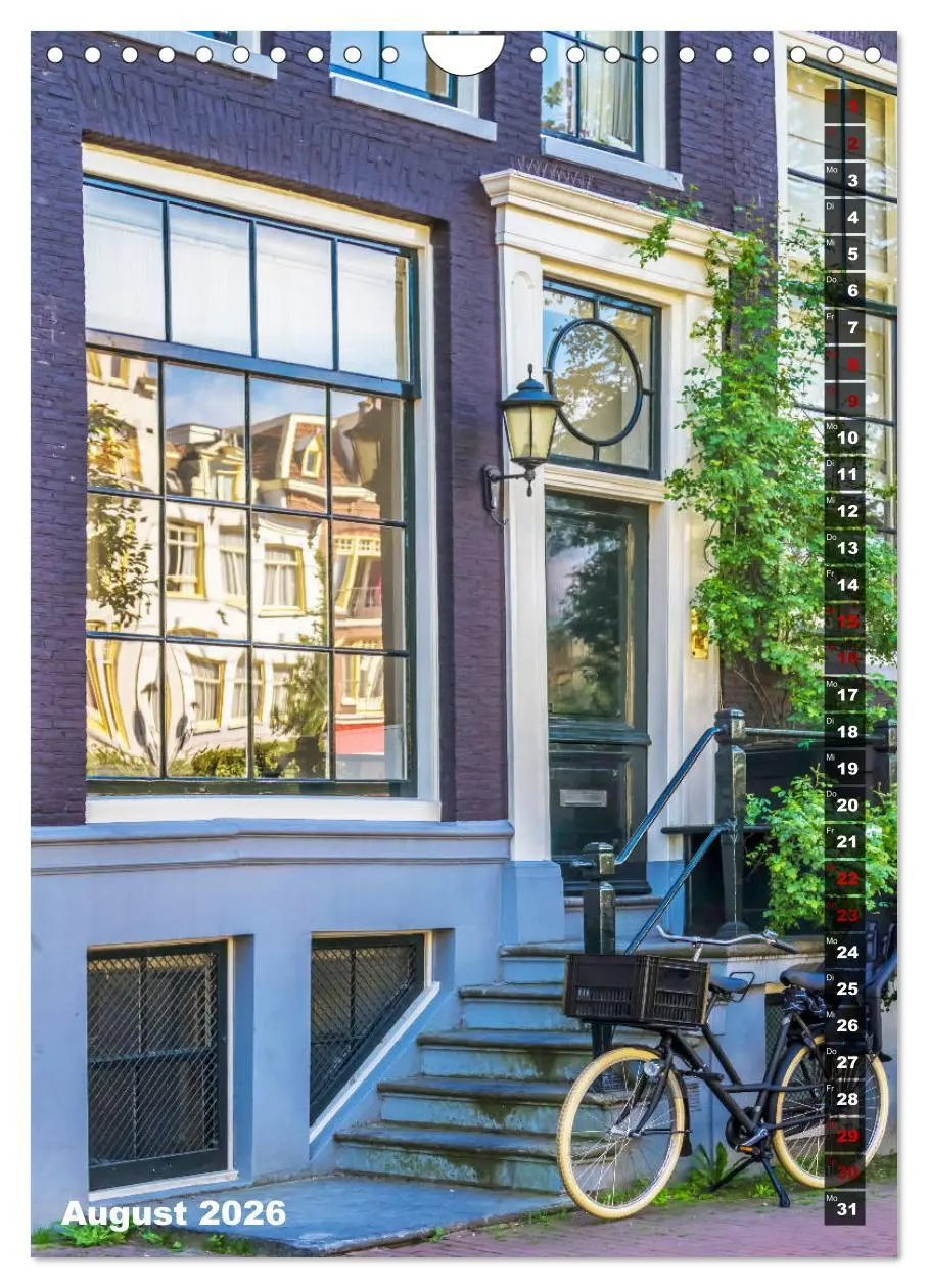 Bild: 9783516404197 | AMSTERDAM Charmantes Stadtherz (Wandkalender 2026 DIN A4 hoch),...