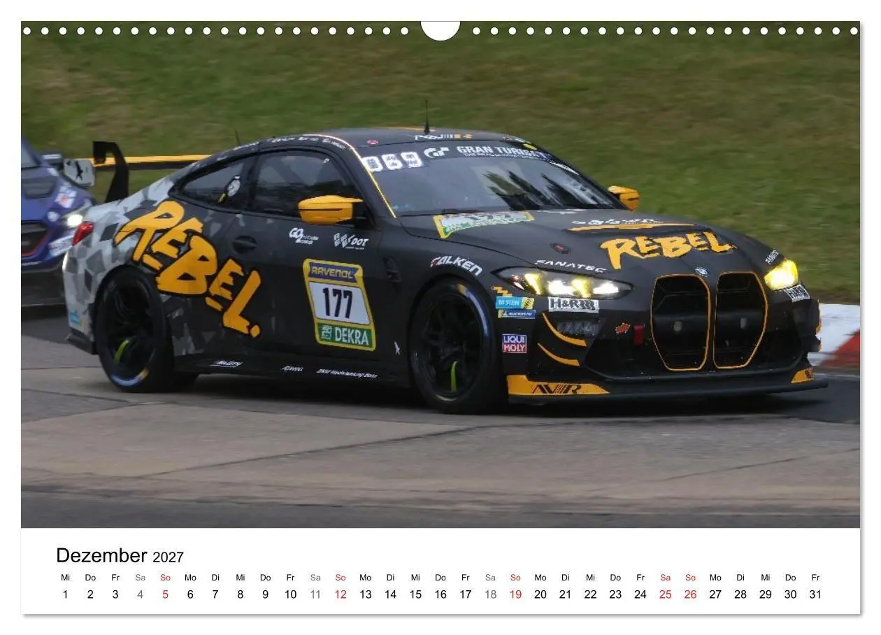 Bild: 9783594244197 | Bayerische Motoren Werke im Motorsport (Wandkalender 2027 DIN A3...