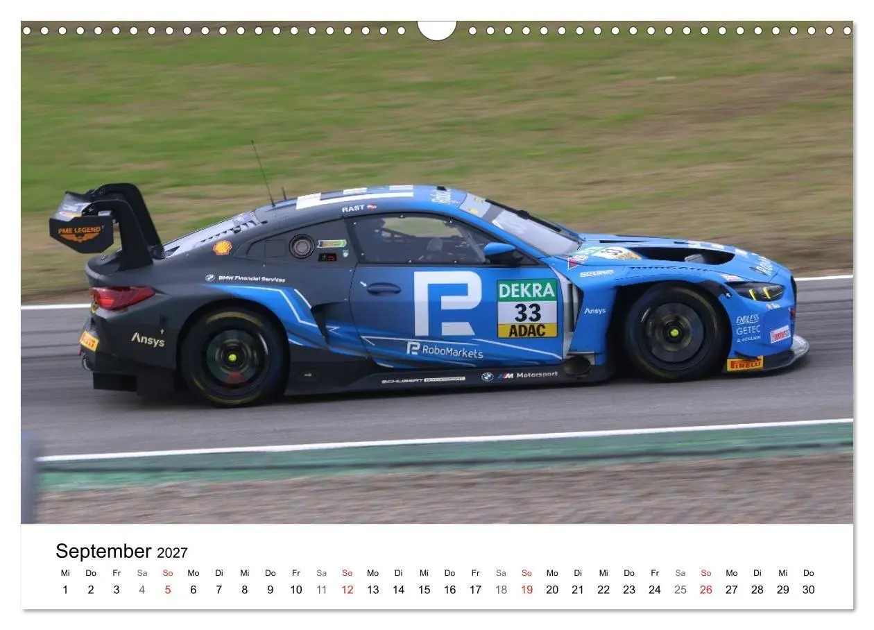 Bild: 9783594244197 | Bayerische Motoren Werke im Motorsport (Wandkalender 2027 DIN A3...