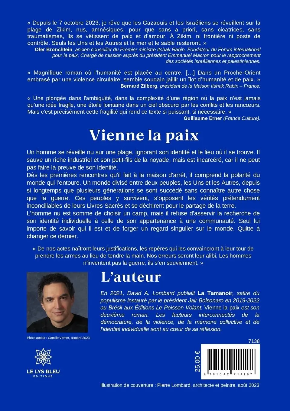 Rückseite: 9791042214197 | Vienne la paix | David a Lombard | Taschenbuch | Französisch | 2024