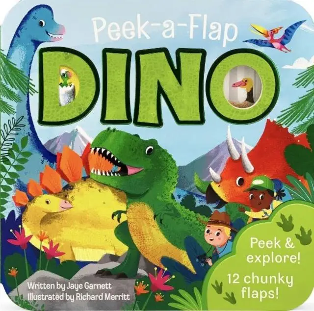 Cover: 9781646384297 | Dinosaur Peek a Flap Children's Board Book | Cottage Door Press | Buch