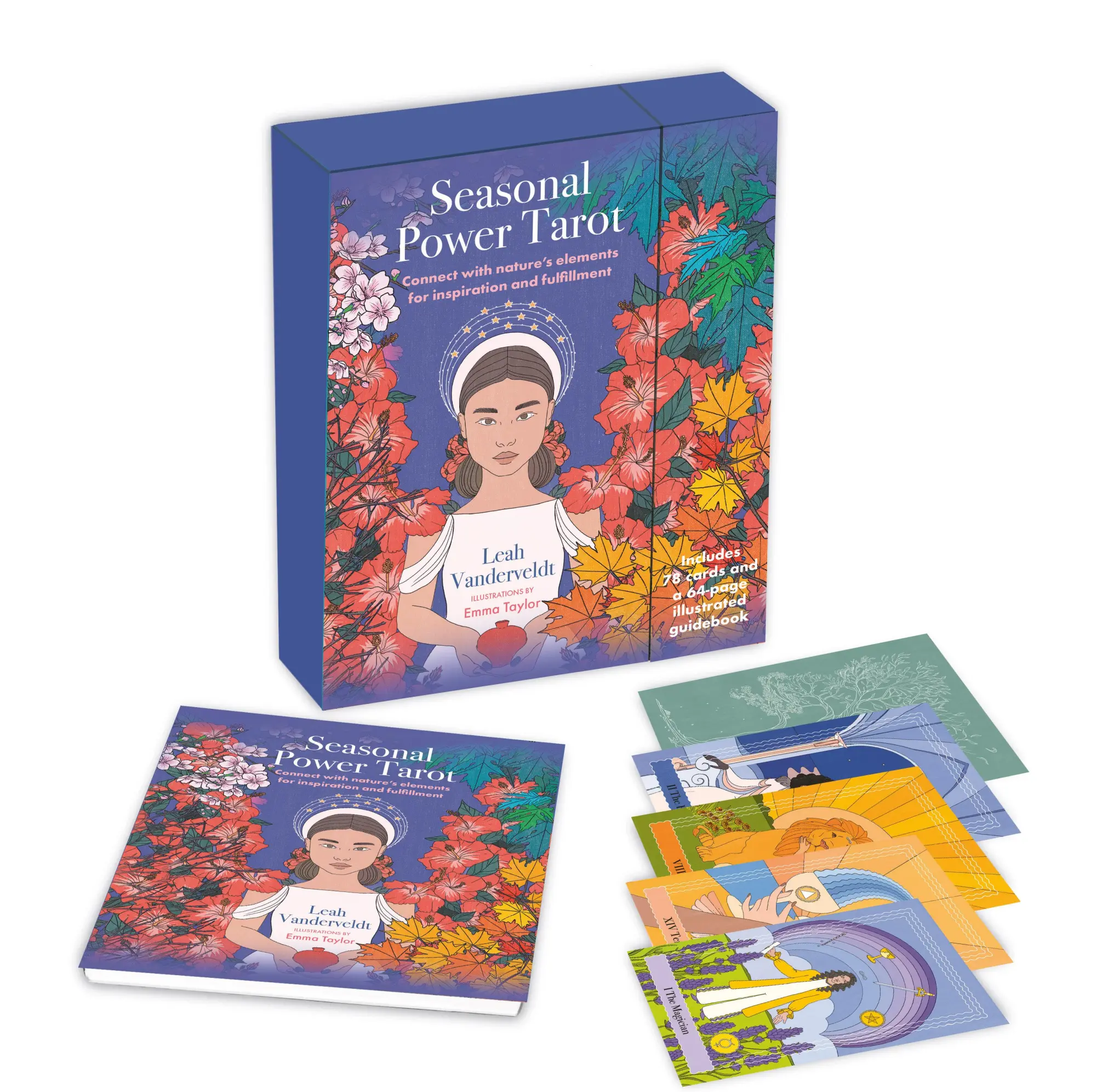 Cover: 9781800654297 | Seasonal Power Tarot | Leah Vanderveldt | Taschenbuch | Englisch