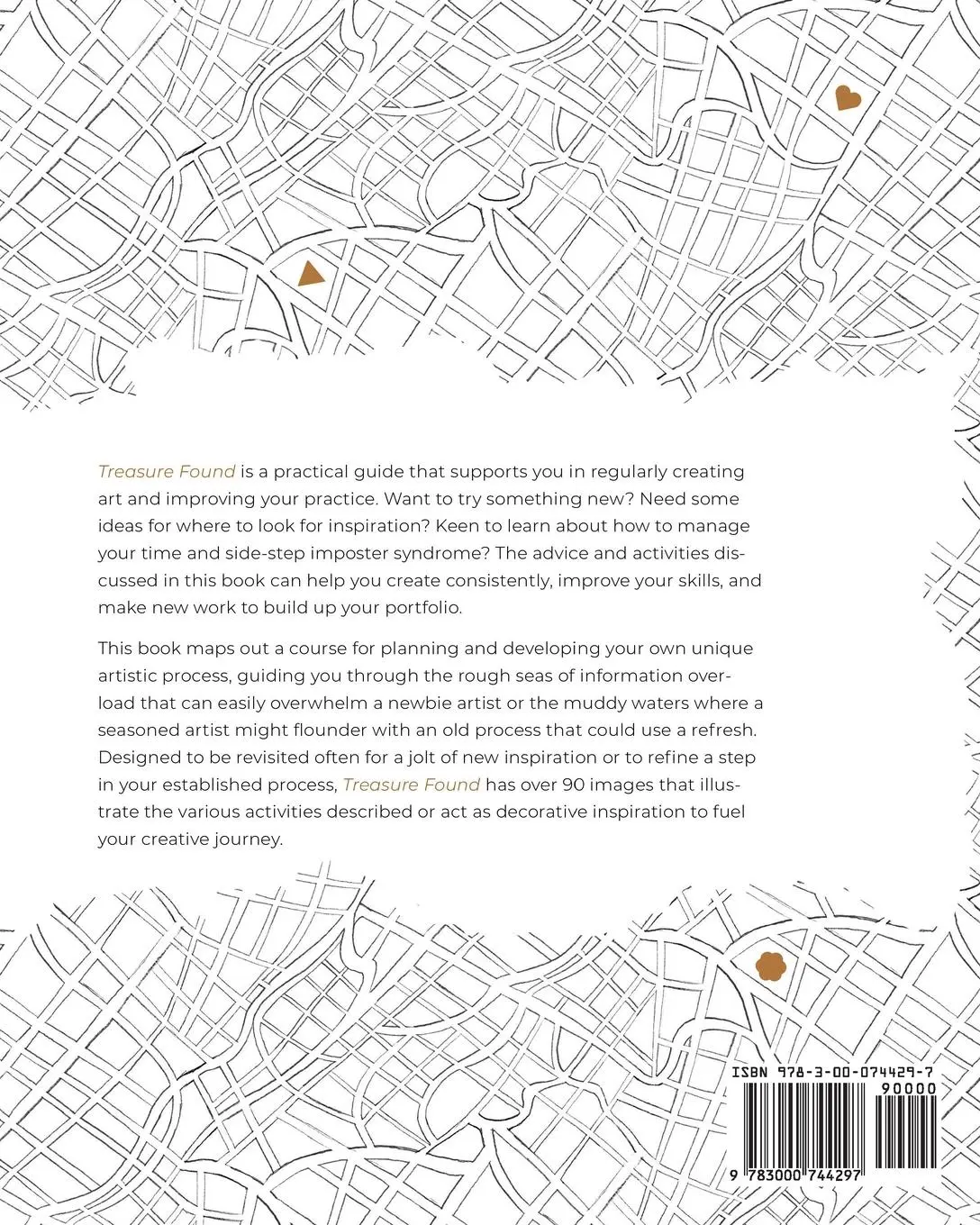 Rückseite: 9783000744297 | Treasure Found | An Art Journey | Cinthia James | Taschenbuch | 2023